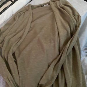 Open front lightweight sweater